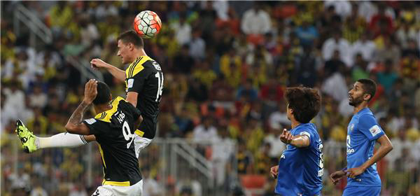 جانب من المباراة