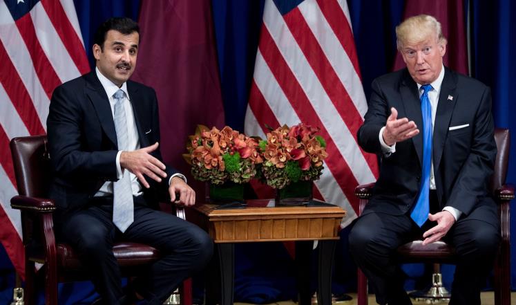 الرئيس الأميركي يستقبل أمير قطر الثلاثاء
