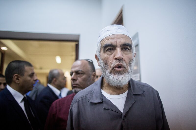 رئيس الحركة الإسلامية في الداخل الفلسطيني المحتل الشيخ رائد صلاح