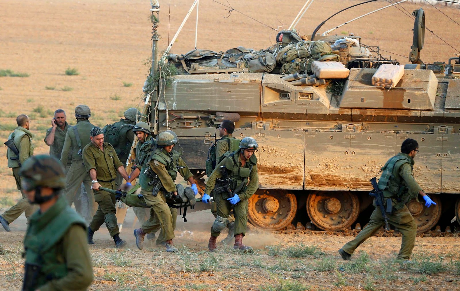 احدى عمليات المقاومة بغزة