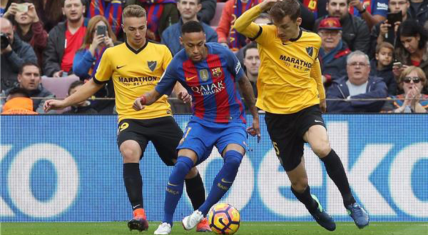 جانب من المباراة