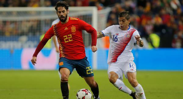 جانب من المباراة