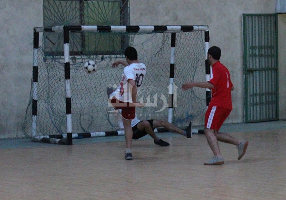 جانب من المباراة
