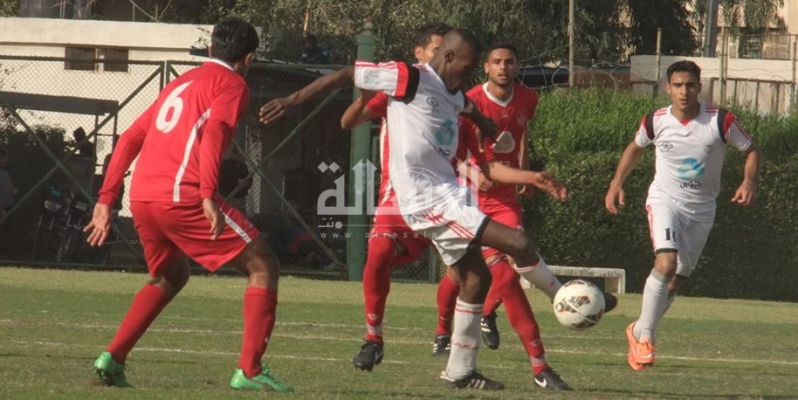 جانب من المباراة