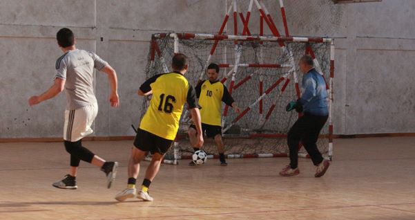 جانب من المباراة