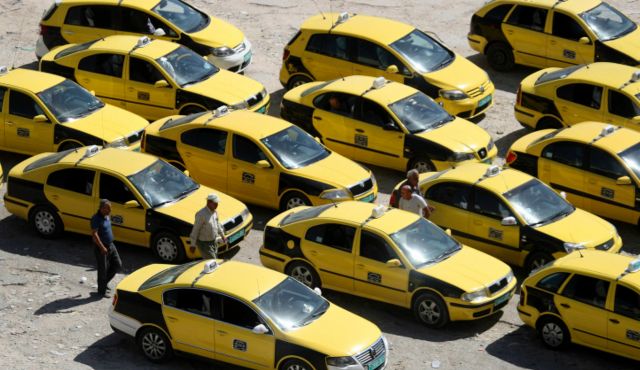 اضراب لوسائل النقل في الضفة (أرشيف)