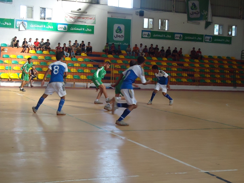 جانب من المباراة النهائية للبطولة