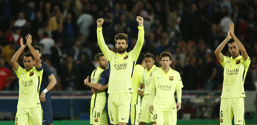 لاعبو برشلونة