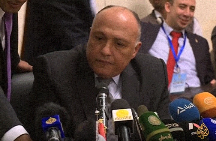 وزير الخارجية المصري