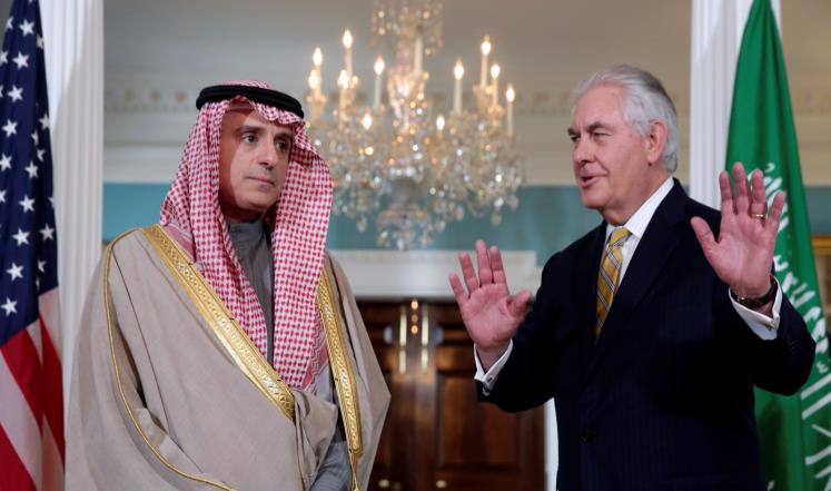 تيلرسون يتحدث إلى الجبير بشأن اعتقالات السعودية