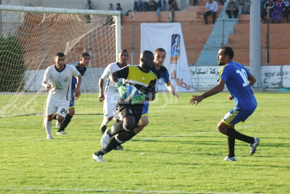 جانب من المباراة
