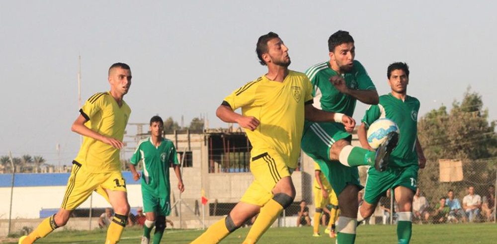 جانب من أحد مباريات خدمات النصيرات