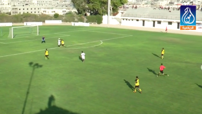 جانب من المباراة