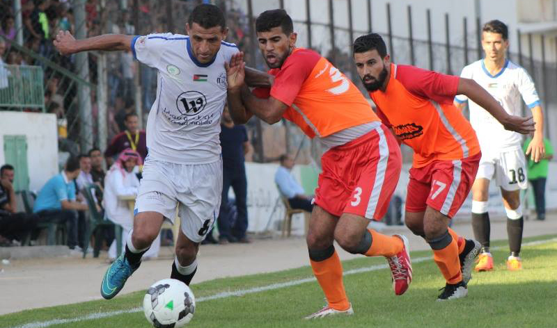 جانب من المباراة