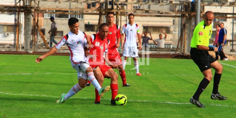 جانب من المباراة