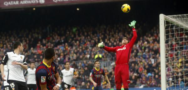 هدف سانشيز في مرمى فالنسيا