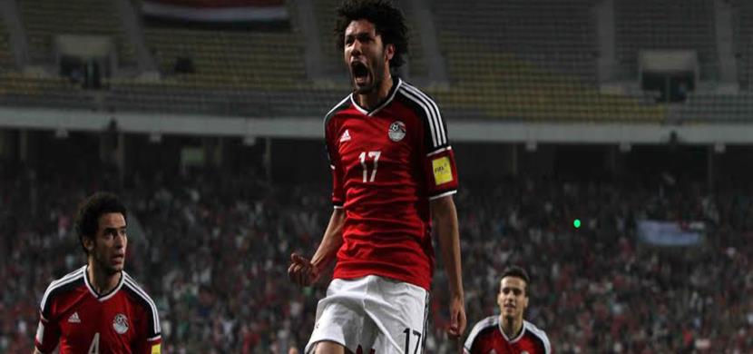 فرحة النني بالهدف الأول