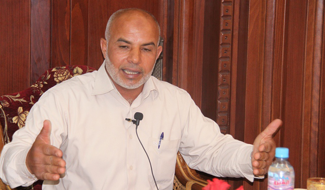 توفيق أبو نعيم رئيس جمعية واعد للأسرى والمحررين في قطاع غزة