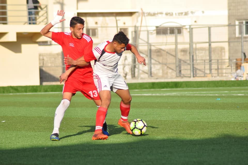 جانب من المباراة
