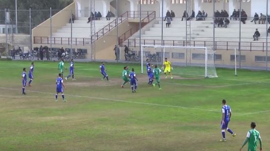 جانب من المباراة