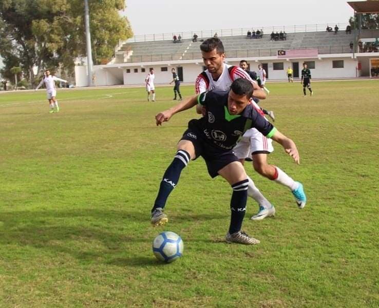 جانب من المباراة