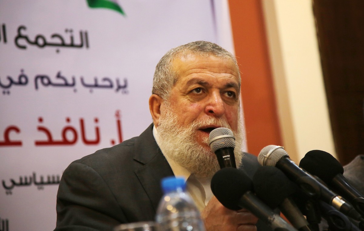 القيادي في حركة الجهاد الاسلامي نافذ عزام