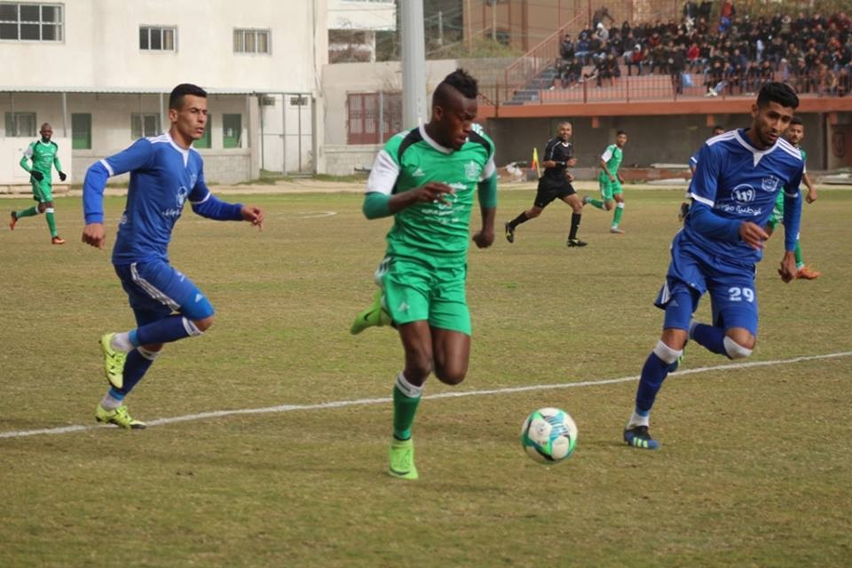 جانب من المباراة