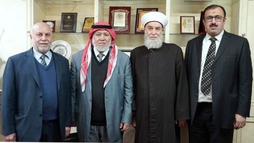 تم الاتفاق خلال الزيارة على التعاون المشترك بين مؤسسة القدس الدولية ورابطة علماء فلسطين