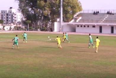 جانب من المباراة