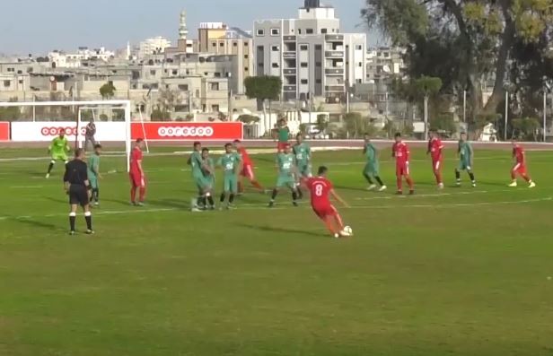 جانب من المباراة