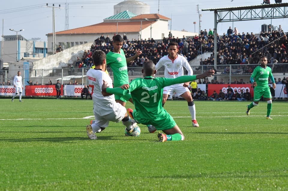 جانب من المباراة