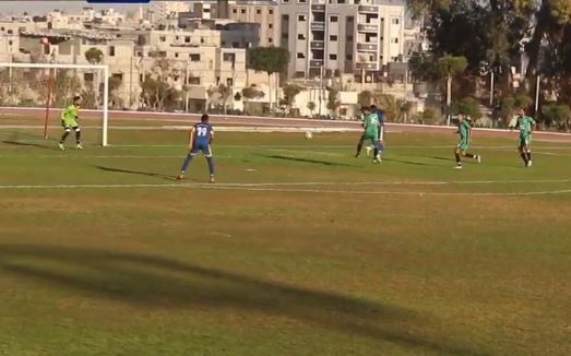 جانب من المباراة