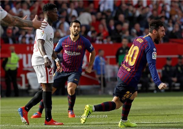 جانب من المباراة