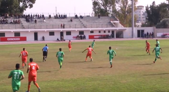 جانب من المباراة