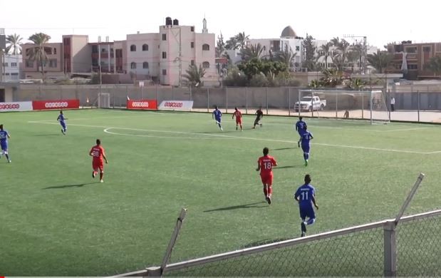 جانب من المباراة
