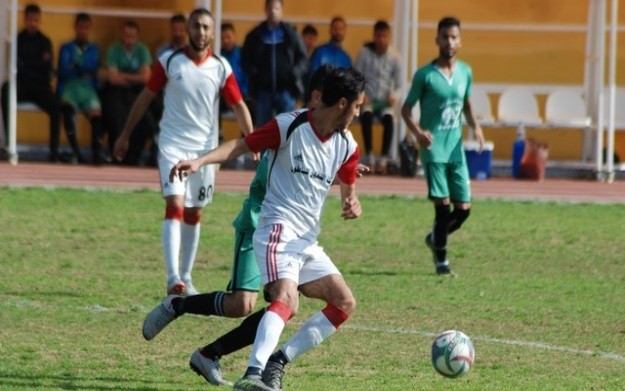 جانب من المباراة