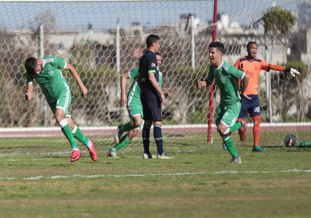 فرحة لاعبي اتحاد الشجاعية