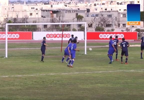 جانب من المباراة