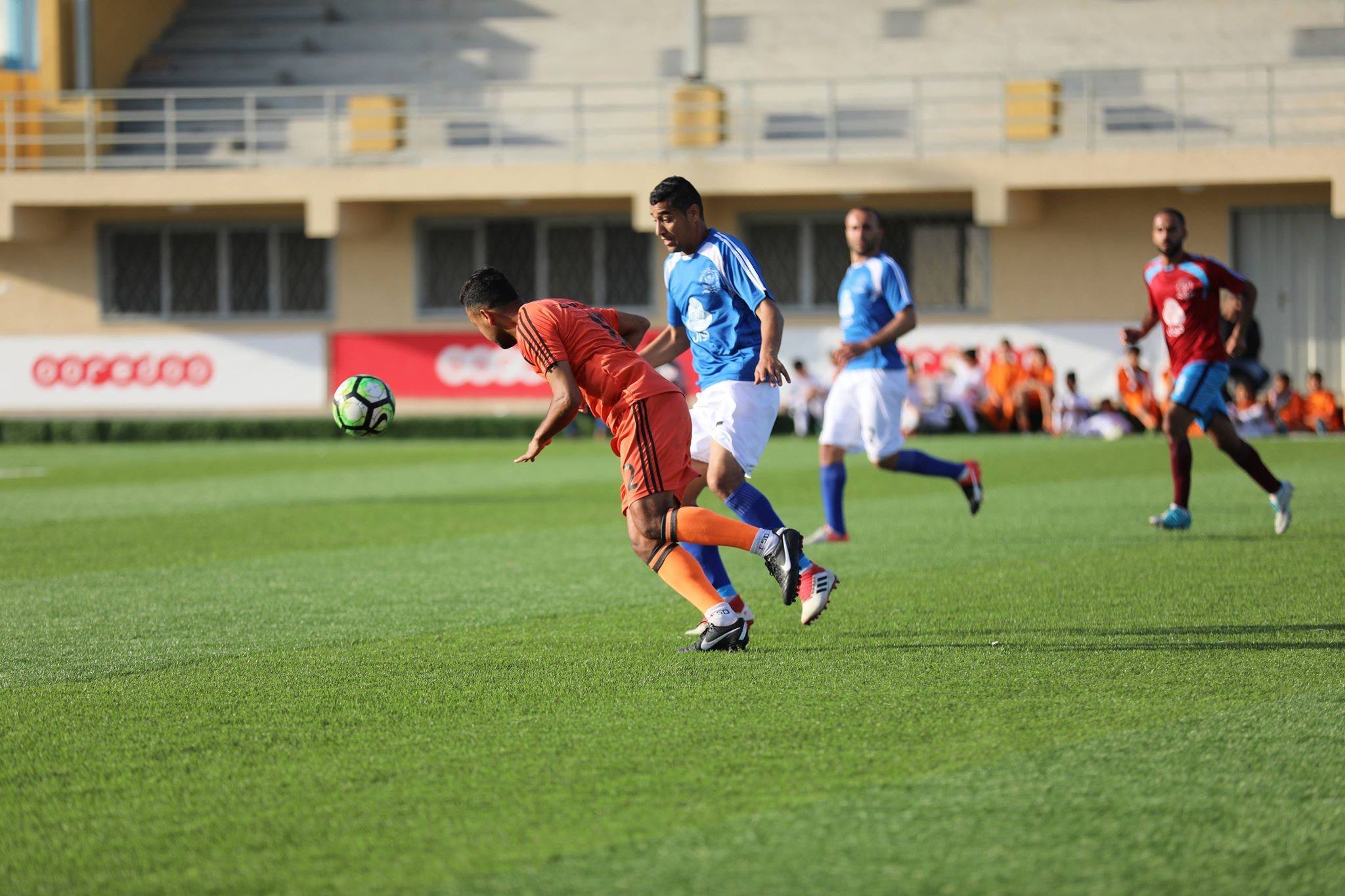 جانب من المباراة