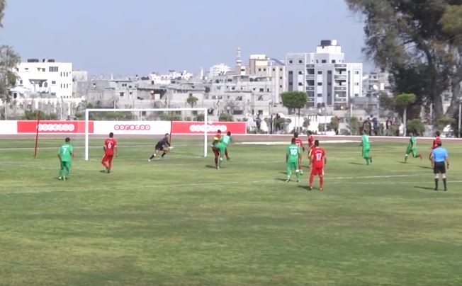 جانب من المباراة