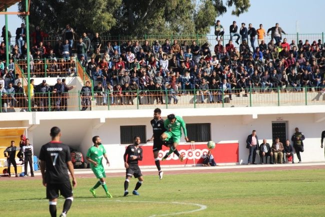 جانب من المباراة