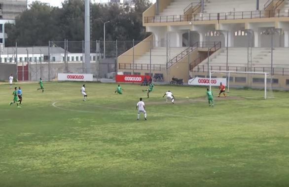 جانب من المباراة