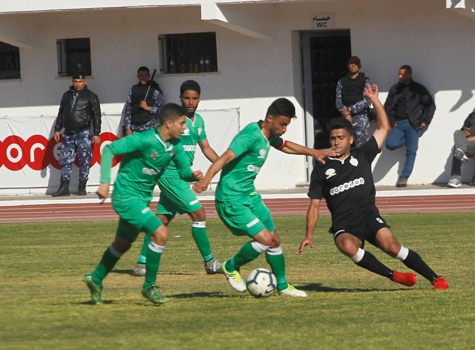 جانب من نهائي كأس غزة