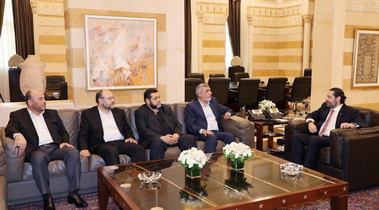 تفاصيل لقاء وفد حماس مع سعد الحريري ونبيه بري في بيروت