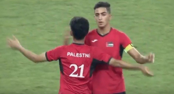 فرحة لاعبي منتخب الشباب