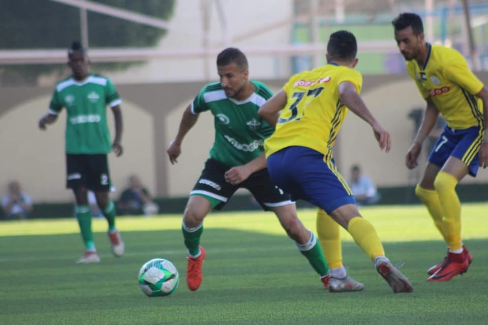 جانب من المباراة