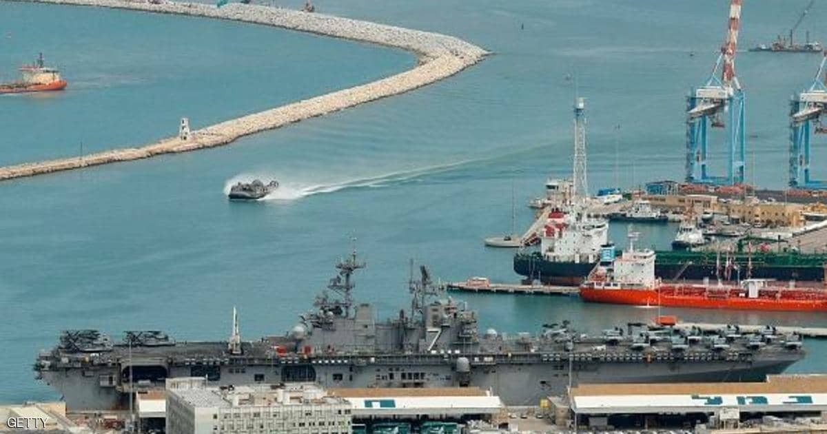 ميناء حيفا المحتلة