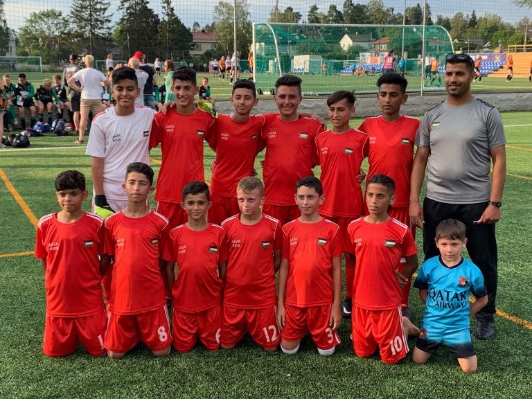 فريق أطفال غزة