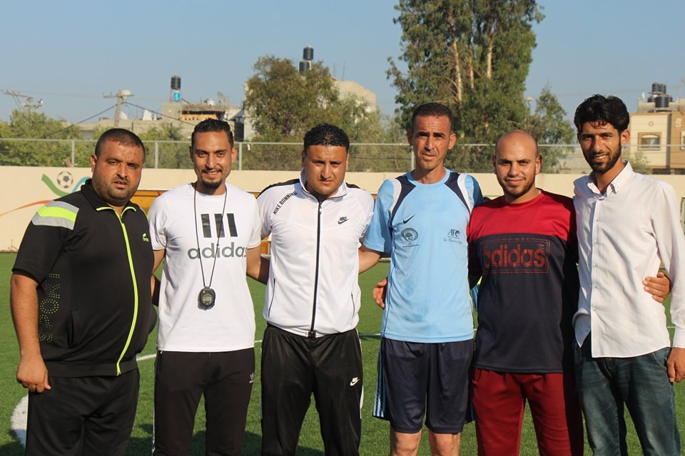 الجهاز الفني لبيت حانون الرياضي