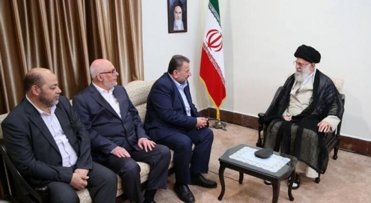 العاروري خلال لقاءه بخامئني : أمريكا لن تستطيع فرض أي حل على شعبنا